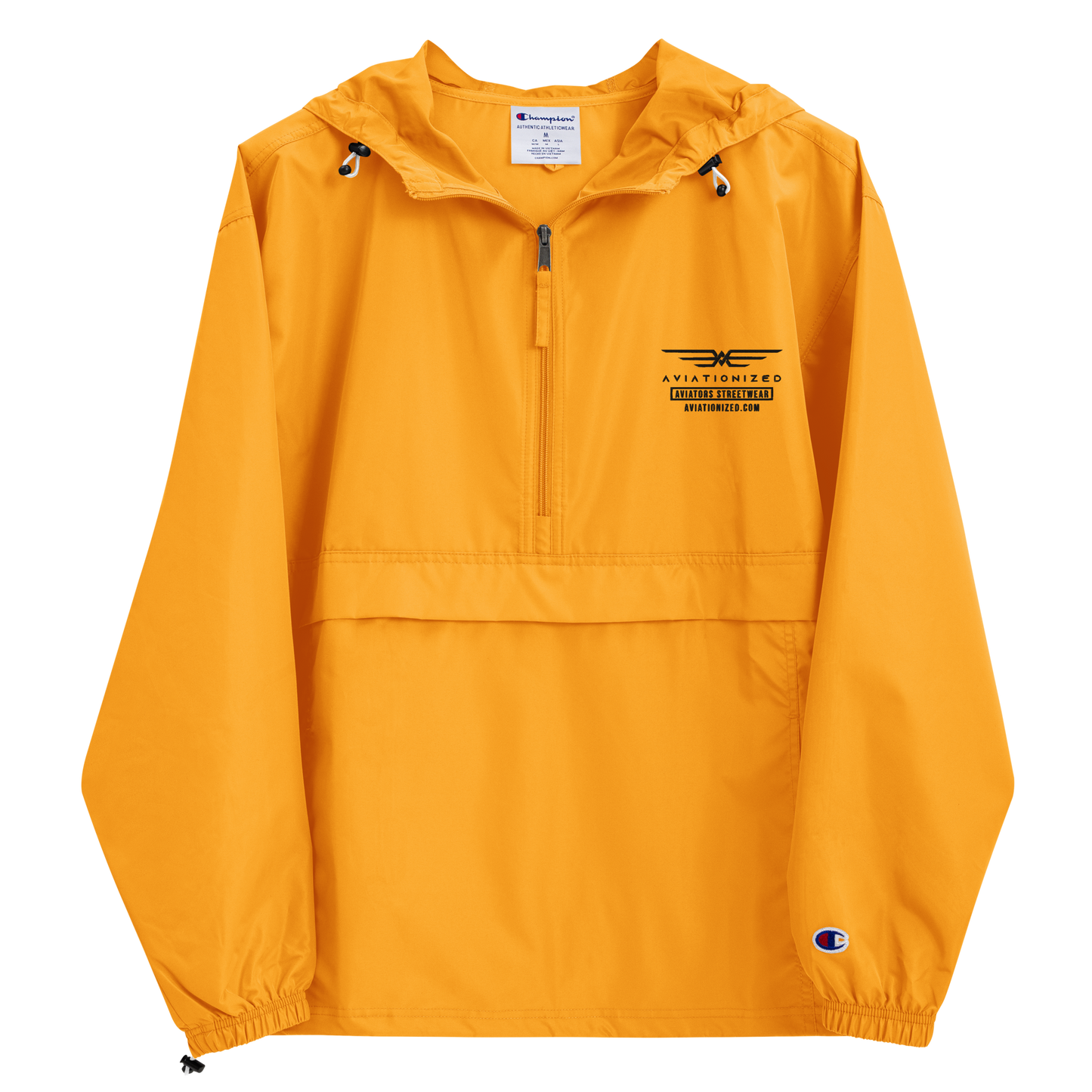 AVIATIONIZED Vibrant Packable Rain Jacket