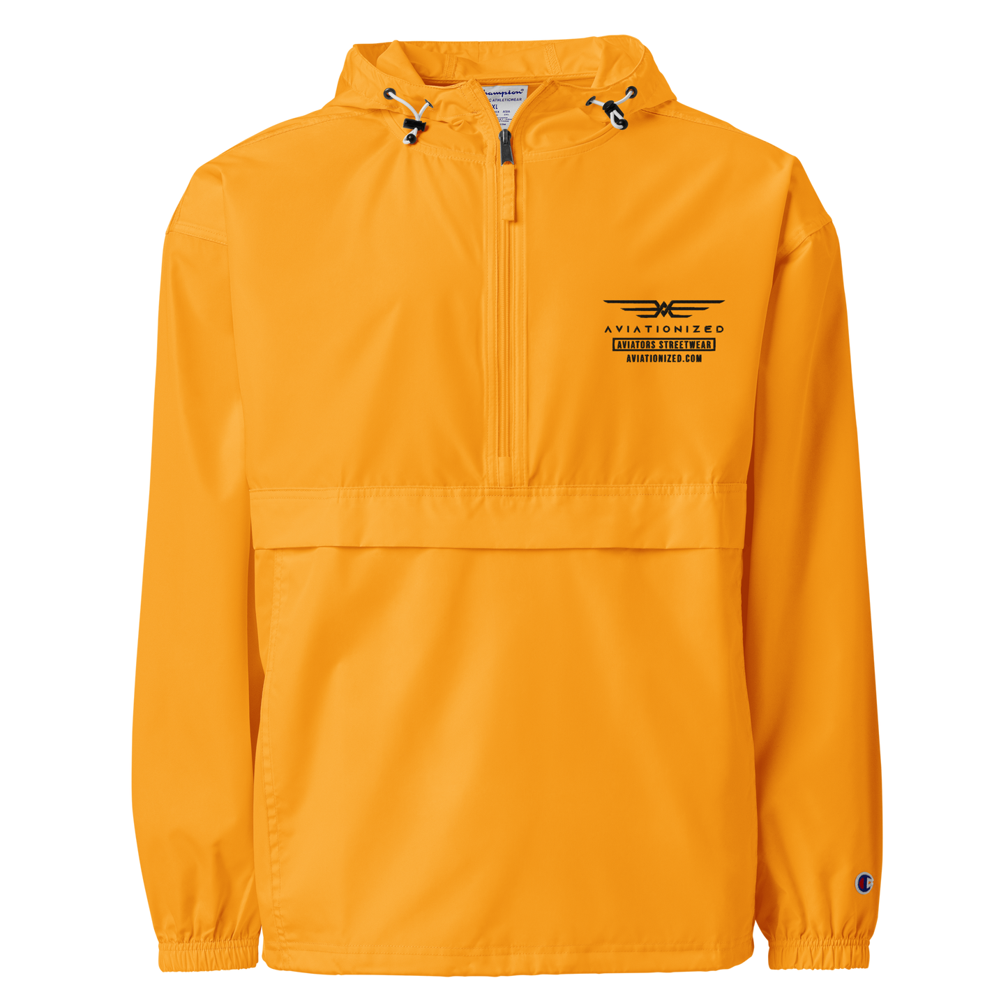 AVIATIONIZED Vibrant Packable Rain Jacket