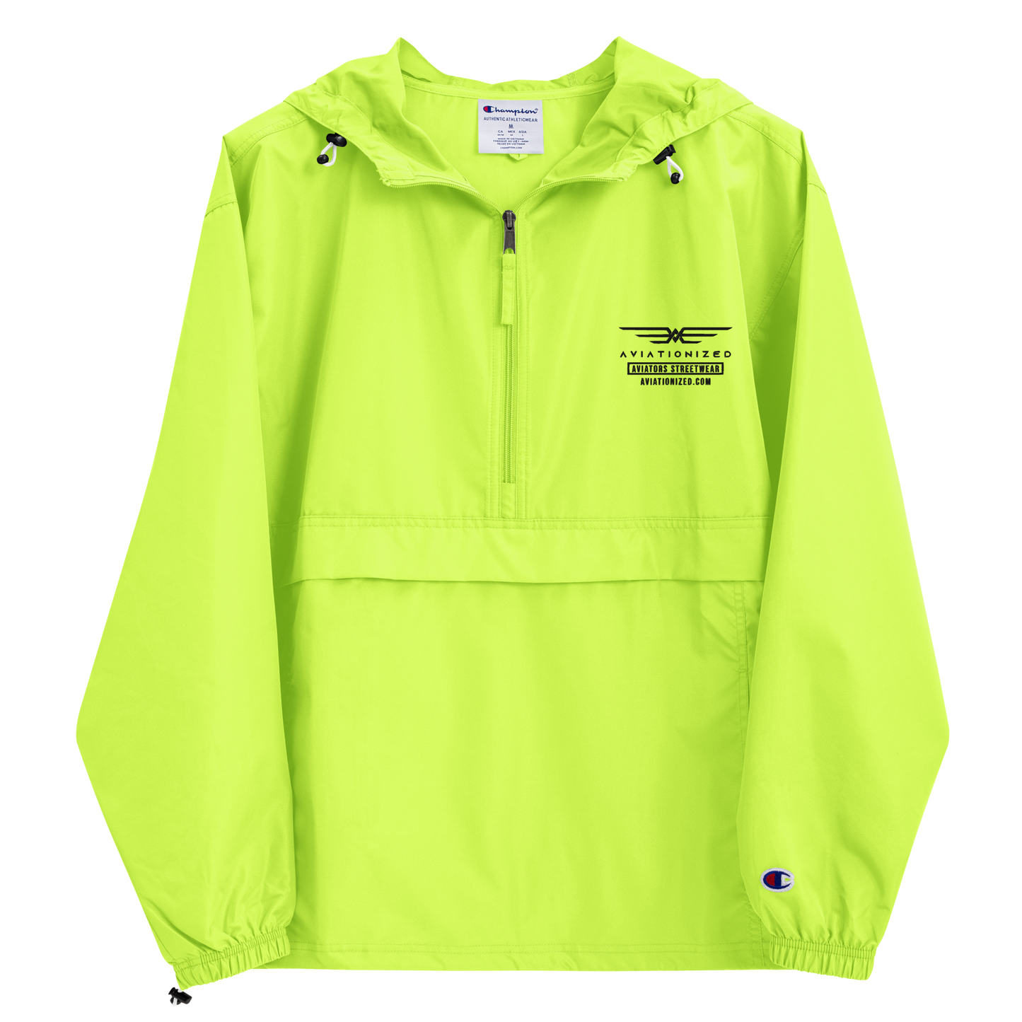 AVIATIONIZED Vibrant Packable Rain Jacket