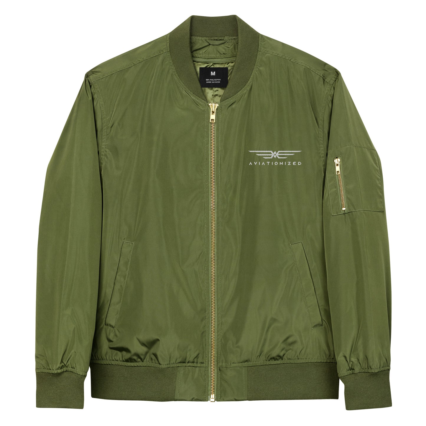 AVIATIONIZED Premium Recycled Bomber Jacket