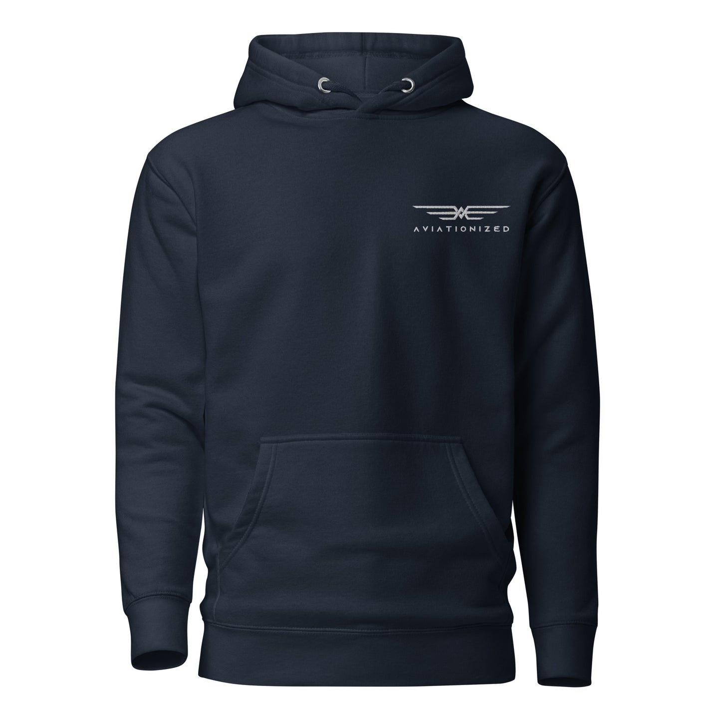 AVIATIONIZED Embroidered Logo Hoodie